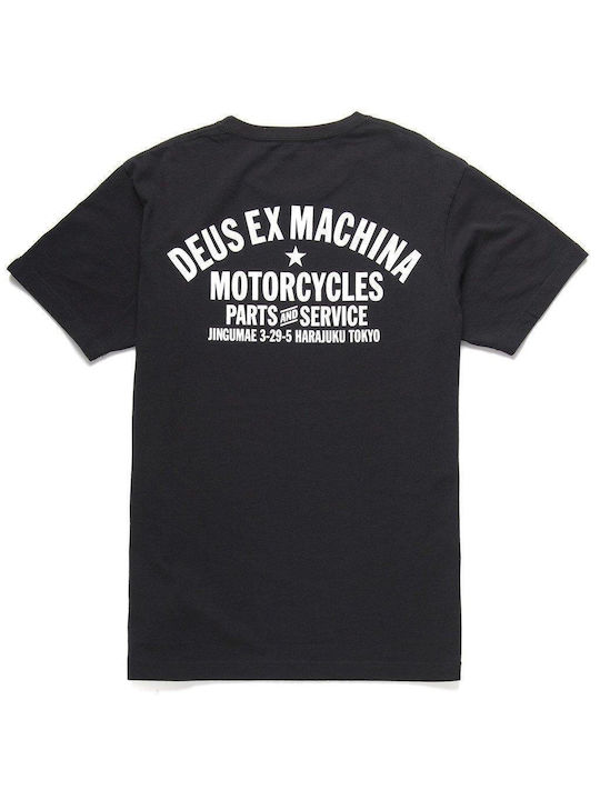 T-SHIRT TOKYO ADDRESS BLACK MW41808R | DEUS EX MACHINA