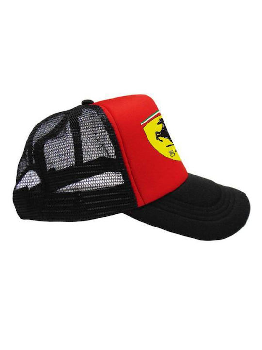 Takeposition Ferrari Men's Trucker Cap Red