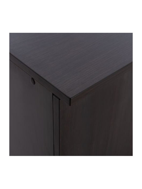 Μπουφές Adler Ξύλινος με Συρτάρια Wenge 120x45x85cm