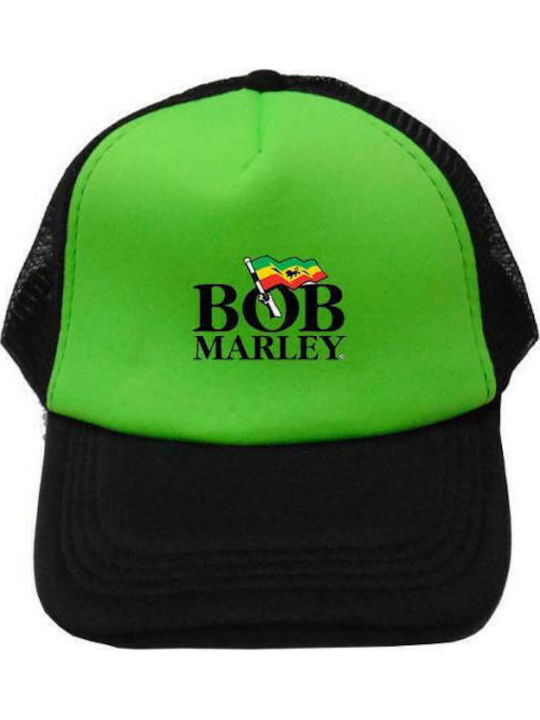 Bob Marley Jockey mit Netz Grün