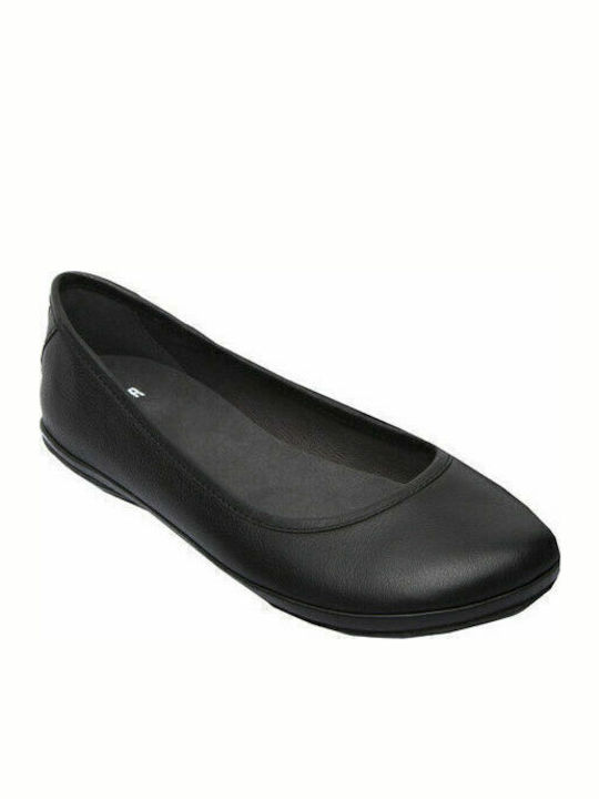 Anatomic Leather Ballerinas Right Black
