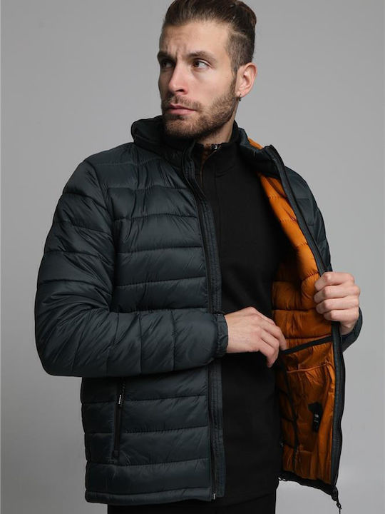 Winter Jacket Puffer Forest Green
