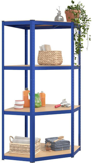 vidaXL Ecke Dexion Regal Verzinkt 75x75x160cm 152852