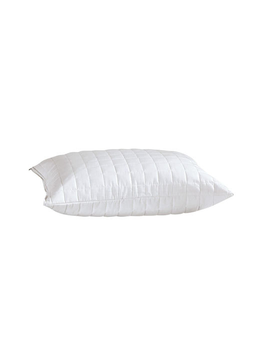 Das Home 1088 Pillow Protector Set Quilted White 50x70cm.