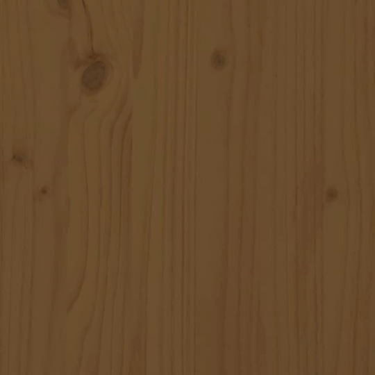 Hanging Living Room Cabinet Made of Solid Wood Brown Honey 60x30x30cm