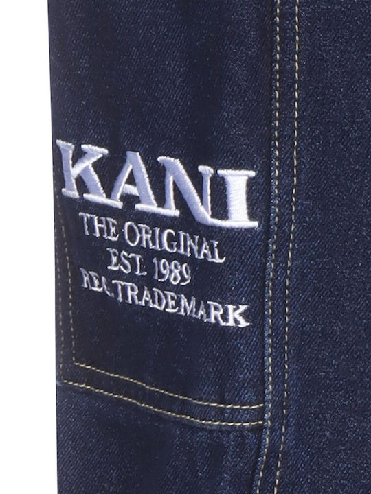 Pantalon De Blugi Pentru Bărbați Lejer Fit Albastru Marin