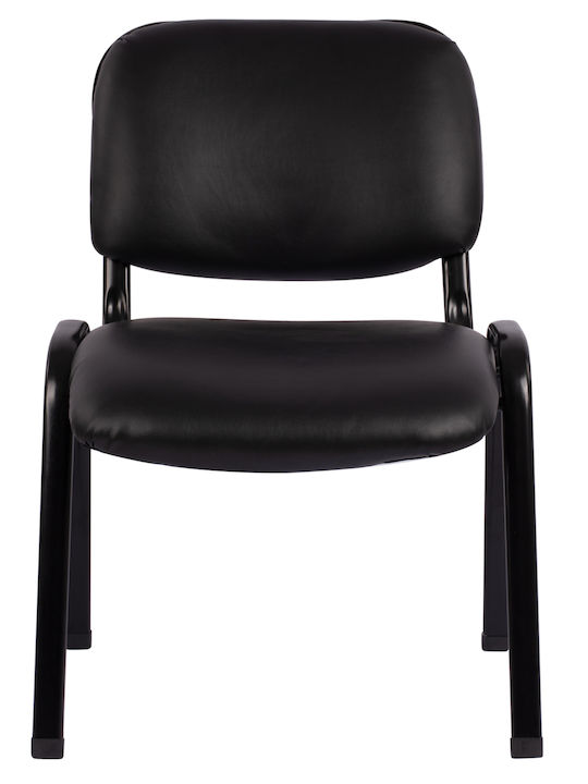 Scaun Vizitator Negru 54x59x78cm 1buc