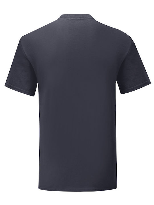 Fruit of the Loom Iconic 150 T Ανδρικό Διαφημιστικό T-shirt Κοντομάνικο Deep Navy