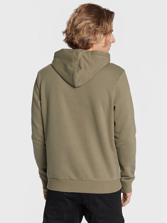 Napapijri Burgee Wint 2 Men's Hooded Sweatshirt Khaki