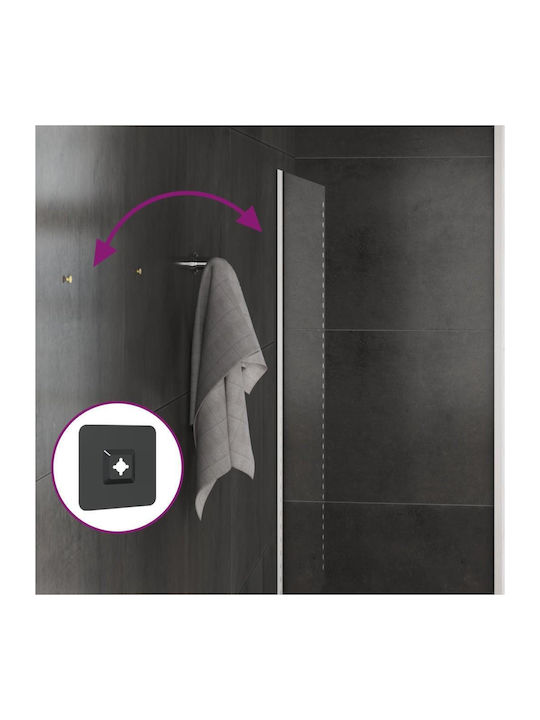 vidaXL Oglindă de Baie Dreptunghiulară Lumini LED Atingere 60x40cm
