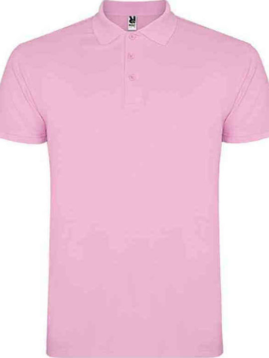 Roly Star Polo Blouse Pink