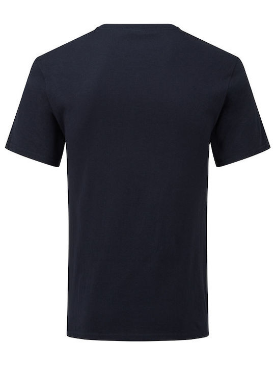 Fruit of the Loom Iconic 150 Ανδρικό Διαφημιστικό T-shirt Κοντομάνικο Deep Navy