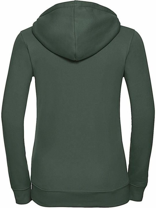 Russell Europe Women's Long Sleeve Promotional Cardigan Bottle Green