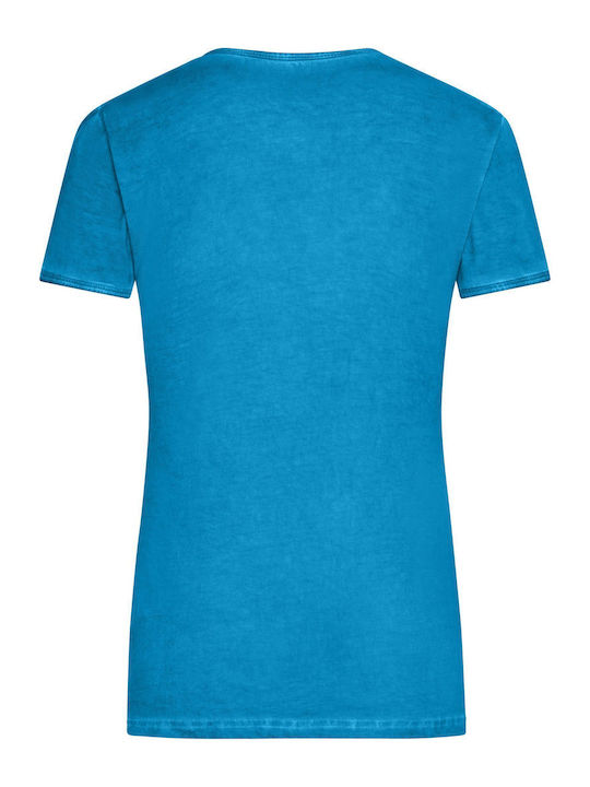 James & Nicholson Women's Short Sleeve Promotional T-Shirt Turquoise