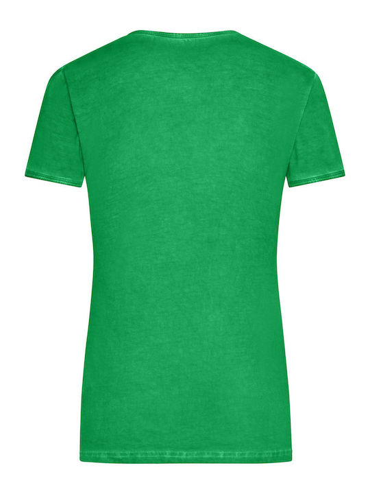 James & Nicholson JN975 Women's Short Sleeve Promotional T-Shirt Green