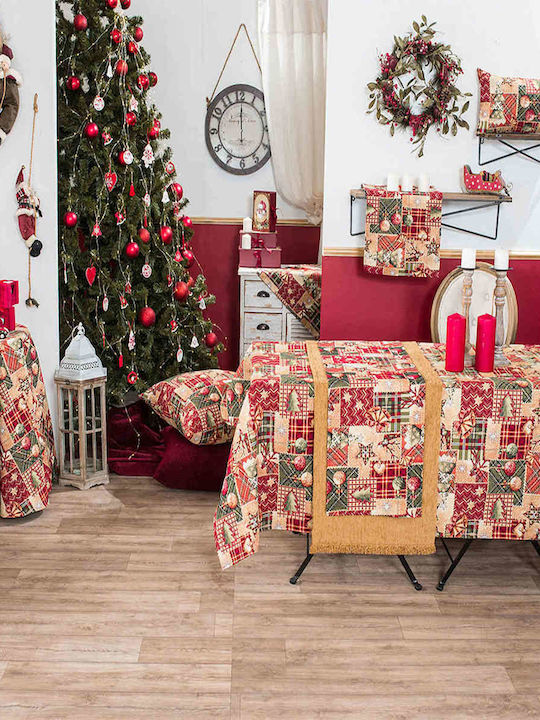 Teoran Christmas Decorative Rectangular Pillowcase Red 30x50pcs