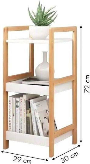 Bibliothek Beige 30x29x72cm