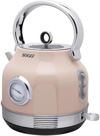 Sogo Βραστήρας 1.8lt 2200W Μπεζ
