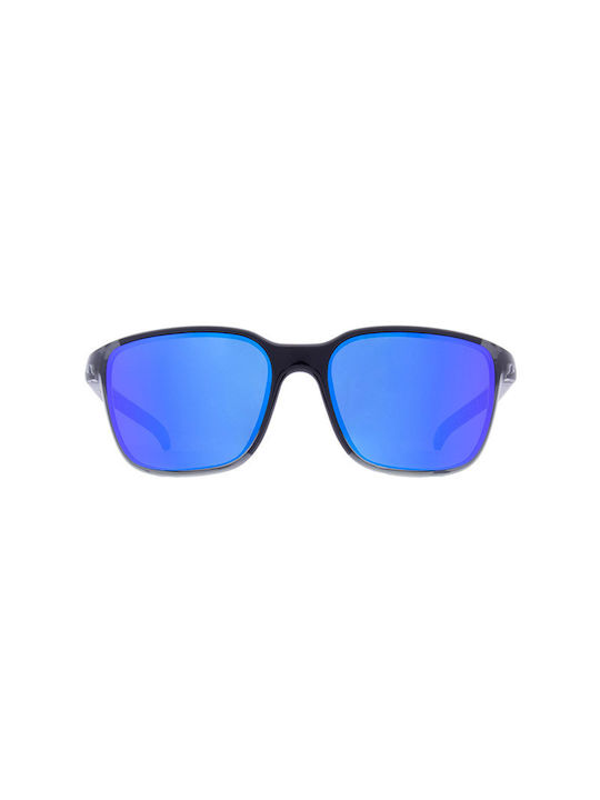 Red Bull Spect Eyewear Tusk Sunglasses with 001 Plastic Frame and Blue Mirror Lens TUSK-001