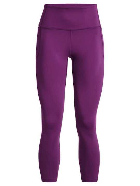 Meridian Women's Long Training Legging High Waisted Purple