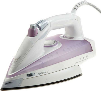 Braun TexStyle 7 Σίδερο Ατμού 2300W με Συνεχόμενη Παροχή 40gr/min