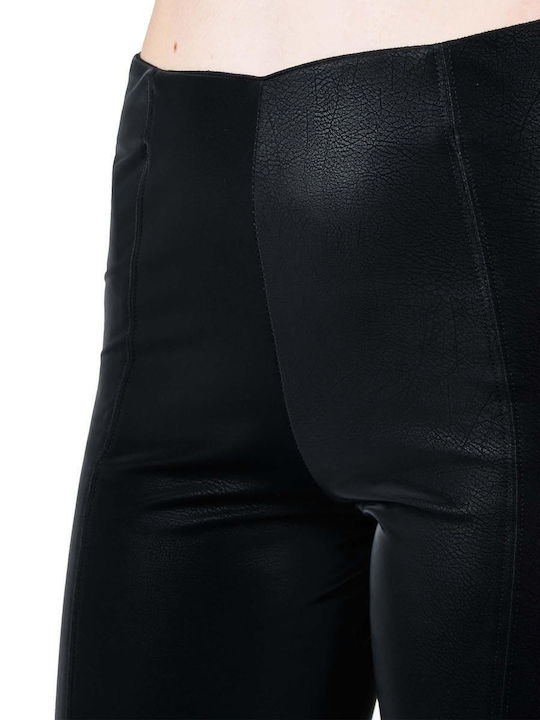 Women's Cropped Legging High Waisted Black
