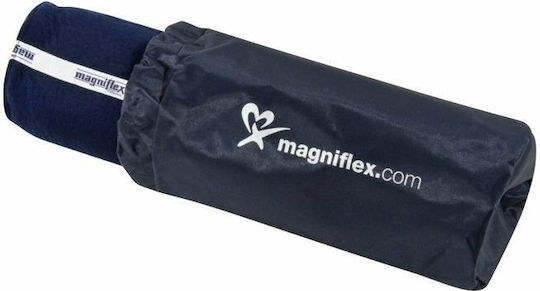 Magniflex Sushi Memory Foam Travel Pillow Travel Set Pillow with Carrying Case 55x29x11cm Blue