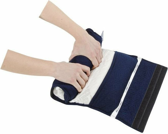 Magniflex Sushi Memory Foam Travel Pillow Travel Set Pillow with Carrying Case 55x29x11cm Blue