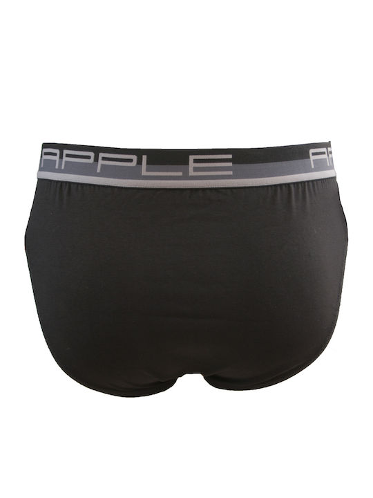 Ανδρικά Σλιπ Μαύρο/ανθρακί 2Pack