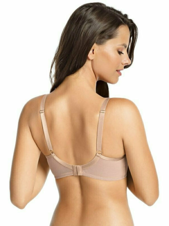 Gaia Bra with Light Padding Underwire Beige