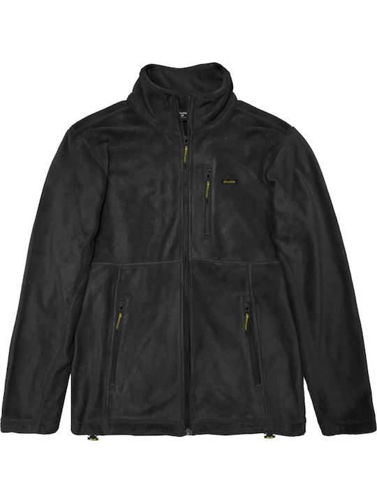 Ανδρική Ζακέτα Fleece Μαύρη