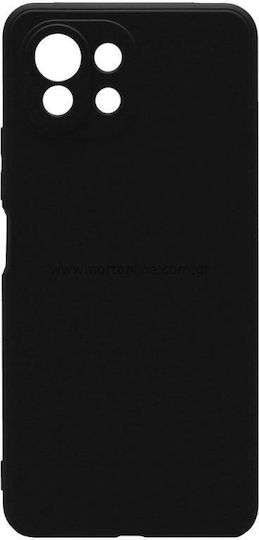 iNOS Liquid Back Cover Silicone Black (Xiaomi Mi 11 Lite / 11 Lite 5G / 11 Lite 5G NE)