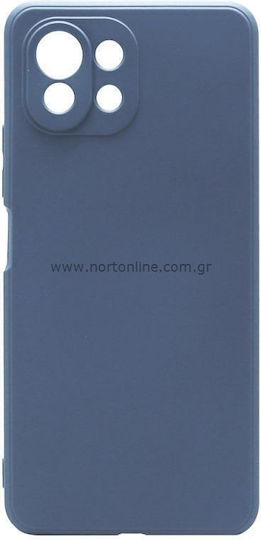 iNOS Liquid Back Cover Silicone Raf Blue (Xiaomi Mi 11 Lite / 11 Lite 5G / 11 Lite 5G NE)