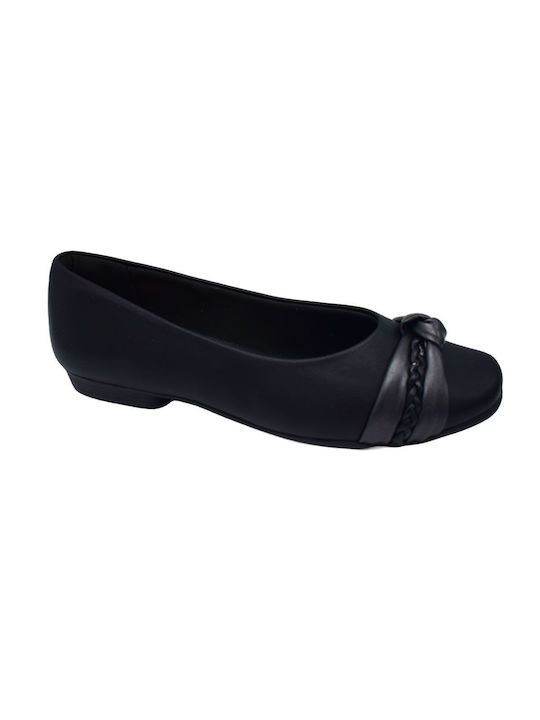 Piccadilly Pantofi Balerini Pentru Femei În Culoare Neagră Piccadilly Pantofi Balerini Pentru Femei În Culoare Neagră