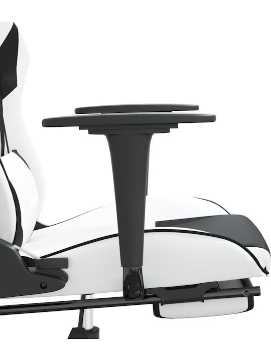 vidaXL 3143709 Leatherette White / Black vidaXL 3143709 Leatherette White / Black