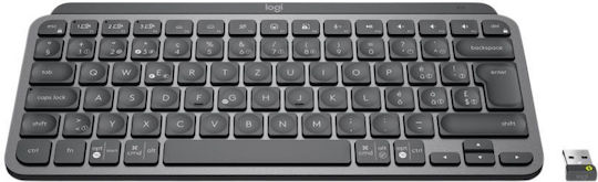 Logitech MX Keys Mini Business Fără fir Bluetooth Doar tastatura Engleză US Graphite