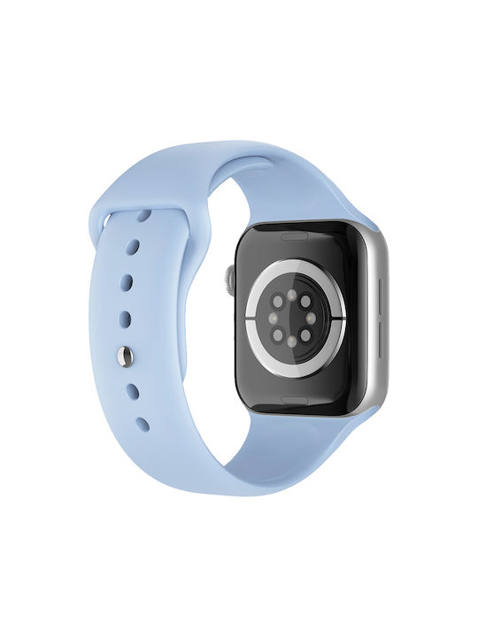 Sonique Curea Moale Albastru Deschis Apple Watch 44/45/46mm/Ultra 49mm Sonique Curea Moale Albastru Deschis Apple Watch 44/45/46mm/Ultra 49mm