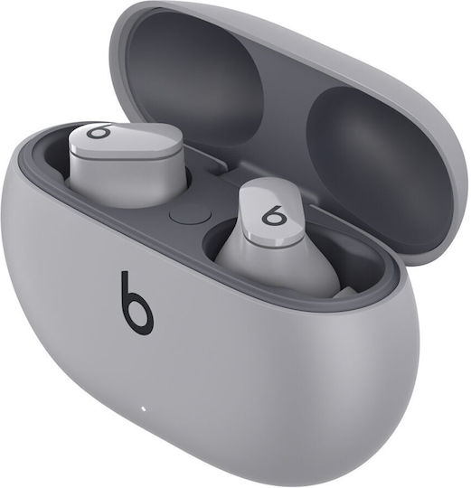 Beats Studio Buds Bluetooth Handsfree Ακουστικά με Αντοχή στον Ιδρώτα και Θήκη Φόρτισης Moon Gray