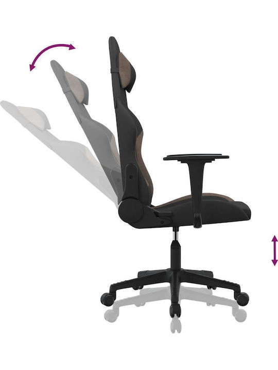 vidaXL 3143735 Scaun Gaming Black / Brown