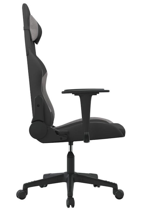 vidaXL 3143734 Fabric Gaming Chair Light Gray