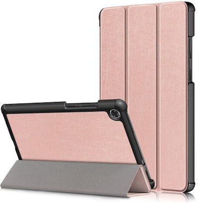 Magnetic 3-fold Flip Cover Synthetic Leather Rose Gold (Lenovo Tab M8 8")