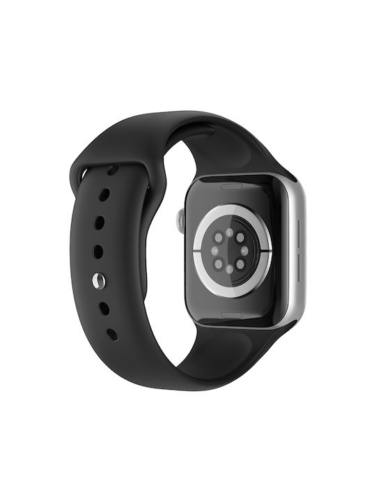 Sonique Soft Band Strap Silicone Black (Apple Watch 44/45/46mm/Ultra 49mm)