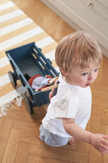 Kids Concept Καρότσι για Κούκλα από Ξύλο