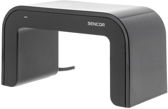 Sencor SDA-312 SDA 312 Εσωτερική Κεραία Τηλεόρασης (Απαιτεί Τροφοδοσία) Μαύρη