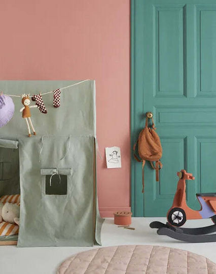 Kids Concept Ξύλινο Κουνιστό Παιχνίδι Σκούτερ για 18+ μηνών για Βάρος έως 50kg Μπεζ