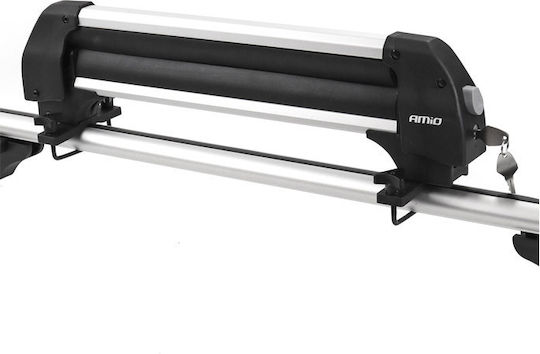 AMiO Car Ski Mounts Suitable for 4 Ski Pairs or 2 Snowboards
