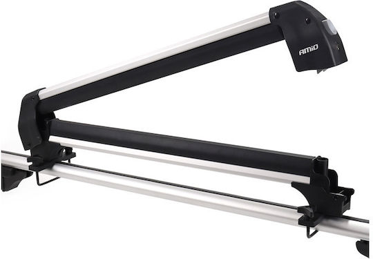 AMiO Car Ski Mounts 76cm Suitable for 4 Ski Pairs or 2 Snowboards