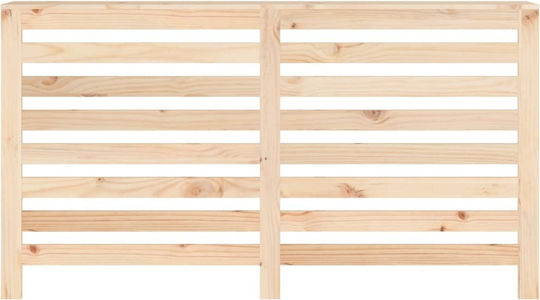 vidaXL Heizkörperabdeckung aus Massivem Holz Braune 153x19x84cm