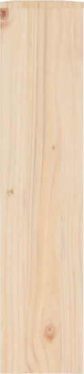 vidaXL Heizkörperabdeckung aus Massivem Holz Braune 153x19x84cm
