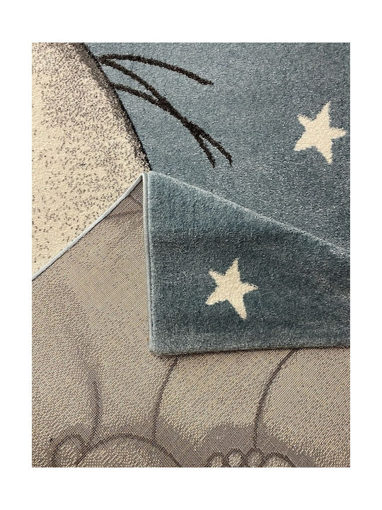 Koulis Carpets Ελεφαντάκι Παιδικό Χαλί Γαλάζιο 230x165cm